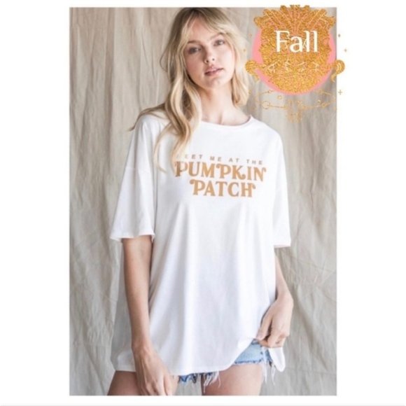 MEET ME AT THE PUMPKIN PATCH TEE🍁 - Picture 2 of 4